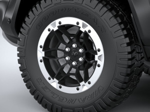 Ram 1500 TRX 2021 3D Model