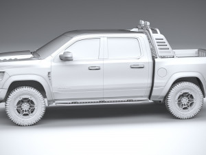 Ram 1500 TRX 2021 3D Model