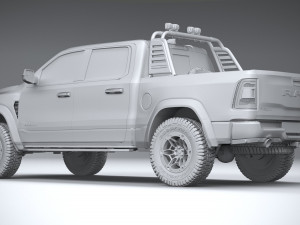 Ram 1500 TRX 2021 3D Model