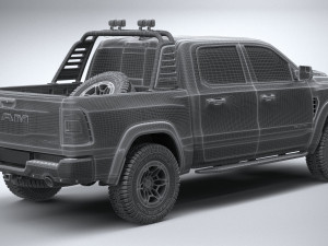 Ram 1500 TRX 2021 3D Model