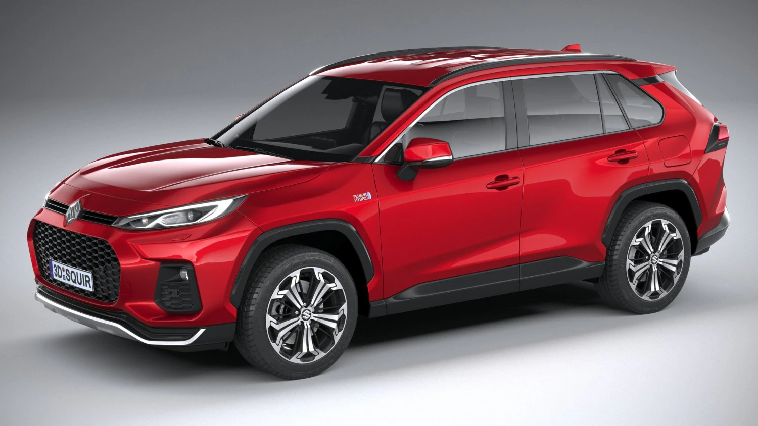 Suzuki Across 2021 3D Model .c4d .max .obj .3ds .fbx .stl .blend
