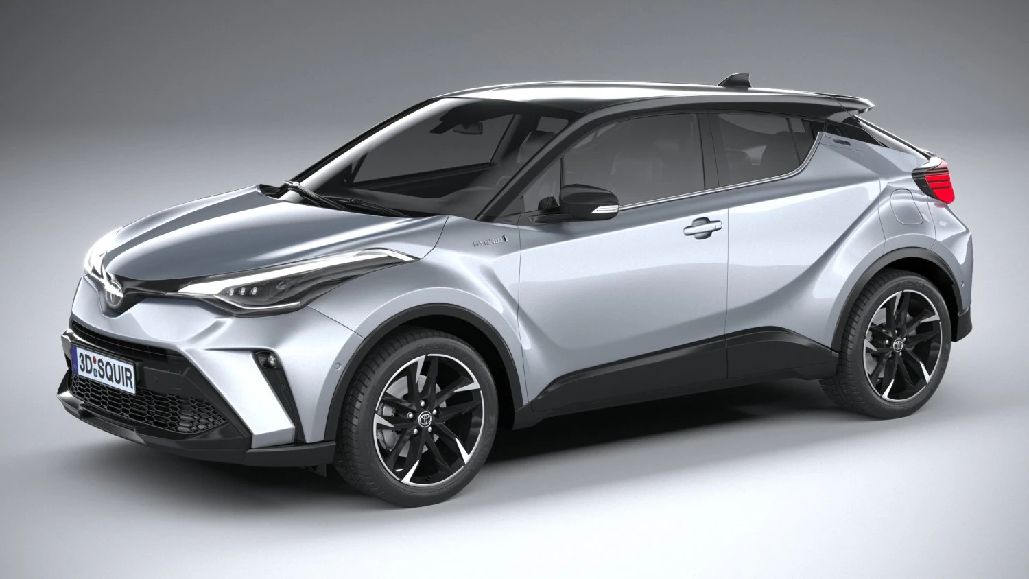 Toyota C-HR GR Sport 2021 3D Model .c4d .max .obj .3ds .fbx .stl .blend