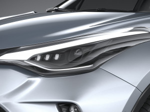 Toyota C-HR GR Sport 2021 Modello 3D