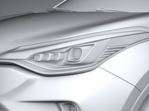 Toyota C-HR GR Sport 2021 Modello 3D