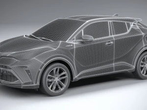 Toyota C-HR GR Sport 2021 3D Model