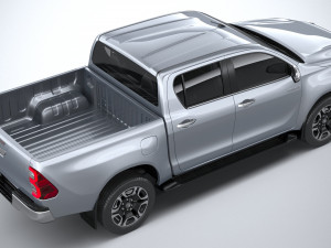 Toyota Hilux Double Cab 2021 3D 模型