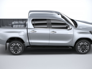 Toyota Hilux Double Cab 2021 3D 模型