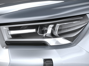 Toyota Hilux Double Cab 2021 3D 模型