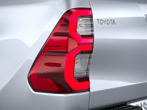 Toyota Hilux Double Cab 2021 3D 模型