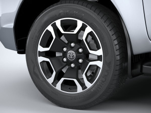 Toyota Hilux Double Cab 2021 3D 模型