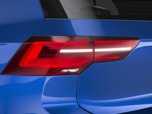 Volkswagen Golf R 2022 3D Model