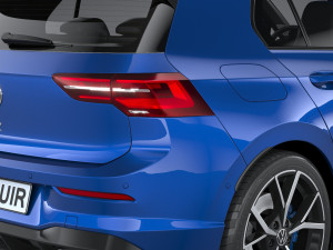 Volkswagen Golf R 2022 3D Model