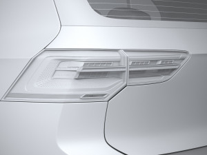 Volkswagen Golf R 2022 3D Model