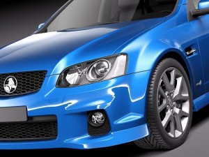 Holden VE II Commodore Sportwagon SSV 2011 3D Model