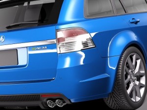 Holden VE II Commodore Sportwagon SSV 2011 3D Model
