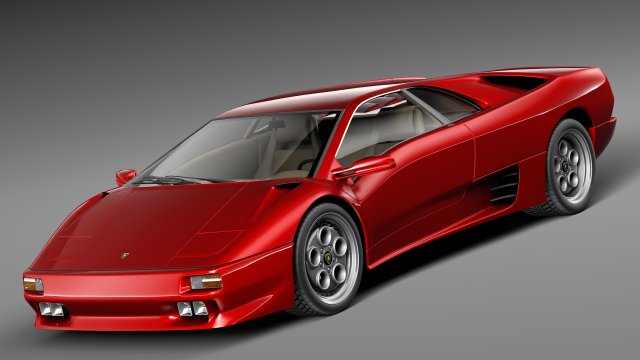 Diablo 1994 Model 3D .c4d .max .obj .3ds .fbx .stl .blend 