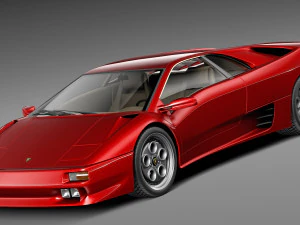 Diablo 1994 Model 3D