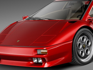 Diablo 1994 Model 3D