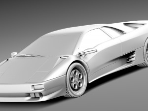 Diablo 1994 Model 3D