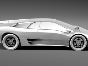 Diablo 1994 Model 3D