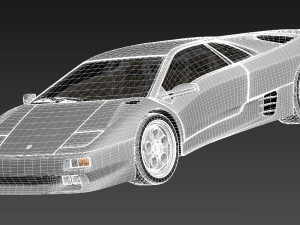 Diablo 1994 Model 3D