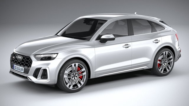 Audi SQ5 Sportback 2021 3D मॉडल .c4d .max .obj .3ds .fbx .stl .blend