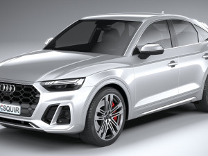 Audi SQ5 Sportback 2021 3D मॉडल