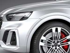 Audi SQ5 Sportback 2021 3D मॉडल