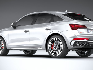 Audi SQ5 Sportback 2021 3D मॉडल