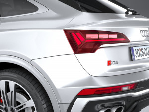 Audi SQ5 Sportback 2021 3D मॉडल