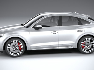 Audi SQ5 Sportback 2021 3D मॉडल