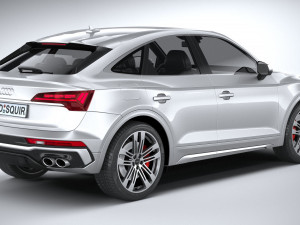 Audi SQ5 Sportback 2021 3D मॉडल