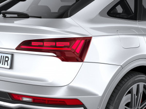 Audi SQ5 Sportback 2021 3D मॉडल