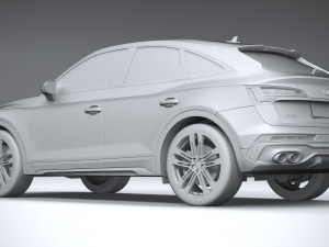 Audi SQ5 Sportback 2021 3D मॉडल