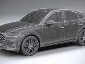 Audi SQ5 Sportback 2021 3D मॉडल