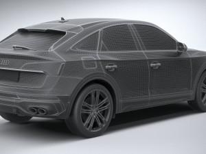 Audi SQ5 Sportback 2021 3D मॉडल