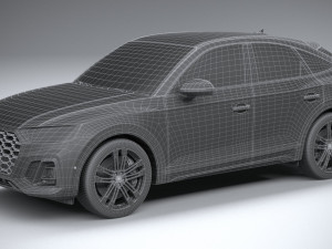 Audi SQ5 Sportback 2021 3D मॉडल