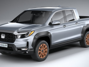 Honda Ridgeline 2021 3D Model