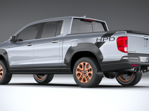 Honda Ridgeline 2021 3D Model