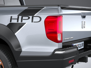 Honda Ridgeline 2021 3D Model