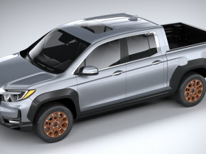 Honda Ridgeline 2021 3D Model
