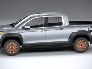 Honda Ridgeline 2021 3D Model