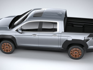 Honda Ridgeline 2021 3D Model