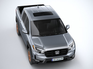 Honda Ridgeline 2021 3D Model
