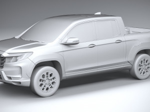 Honda Ridgeline 2021 3D Model