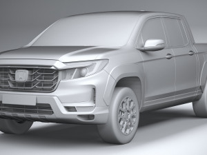 Honda Ridgeline 2021 3D Model