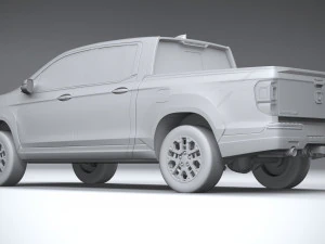 Honda Ridgeline 2021 3D Model