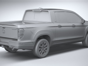 Honda Ridgeline 2021 3D Model