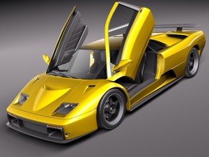 Diablo GT 1999 3D Model