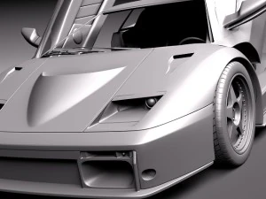 Diablo GT 1999 3D Model